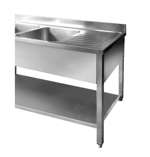 Fregadero 2 Picas y Escurridor Derecho, Mod. FI5 3417 2
