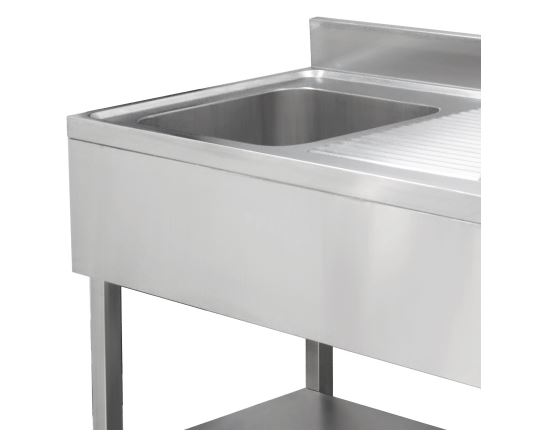 Fregadero de 1 Pica y Escurrid or Derecho, Mod. FI5 3404 2