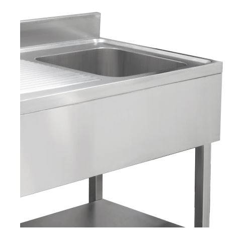 Fregadero 1 Pica y Escurridor Izquierdo, Mod. FI5 3435 2