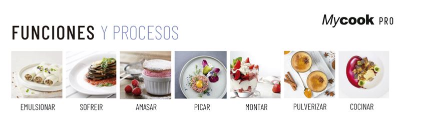 Robot de Cocina PROFESIONAL Mod. MYCOOK PRO 1