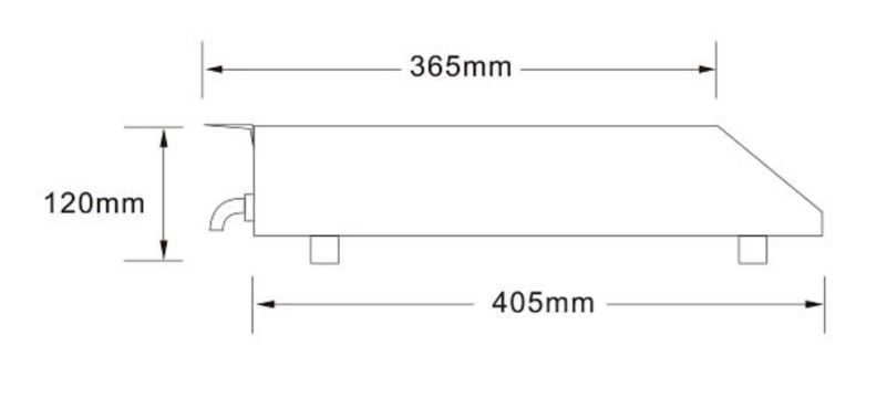 Placa de Inducción IP Pro 35, Mod. P157922 2
