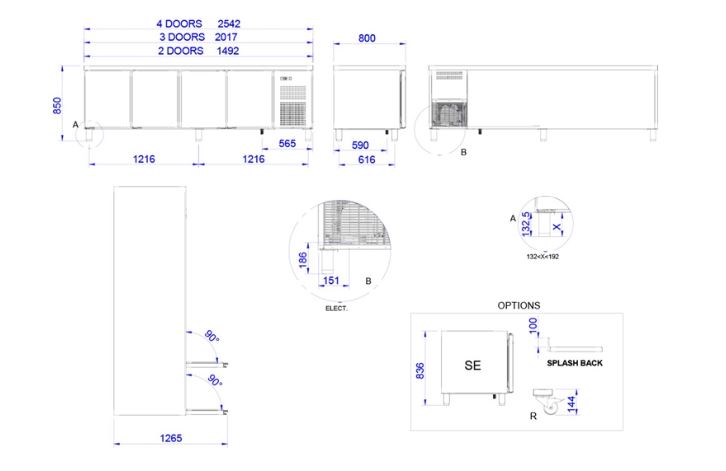 Mesa Refrigerada 600x400 Euronorm Mod. MPP-200 HC 1