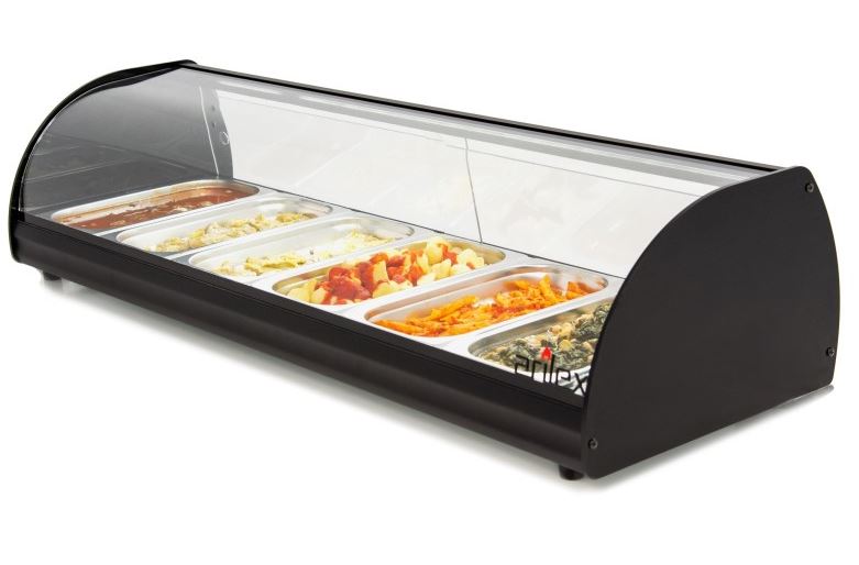 Vitrina Caliente Multifunción, Mod. 6CTL
