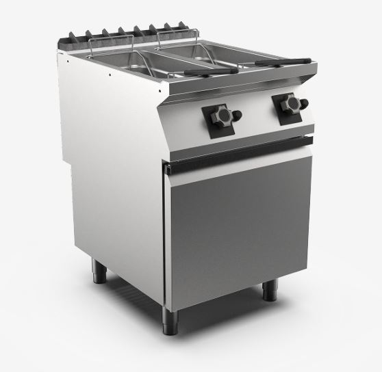 Freidora a Gas de 2 Cubas 10+10L, Mod. FR76G10A