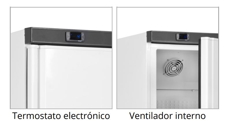 Armario de Refrigeración de 4 Estantes, Mod UR400 2