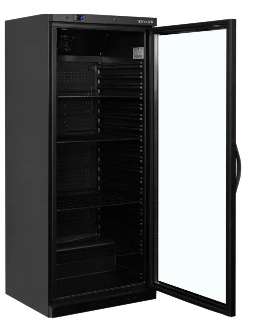 Armario Expositor Refrigerado en Negro GN 2/1, UR600BG 1