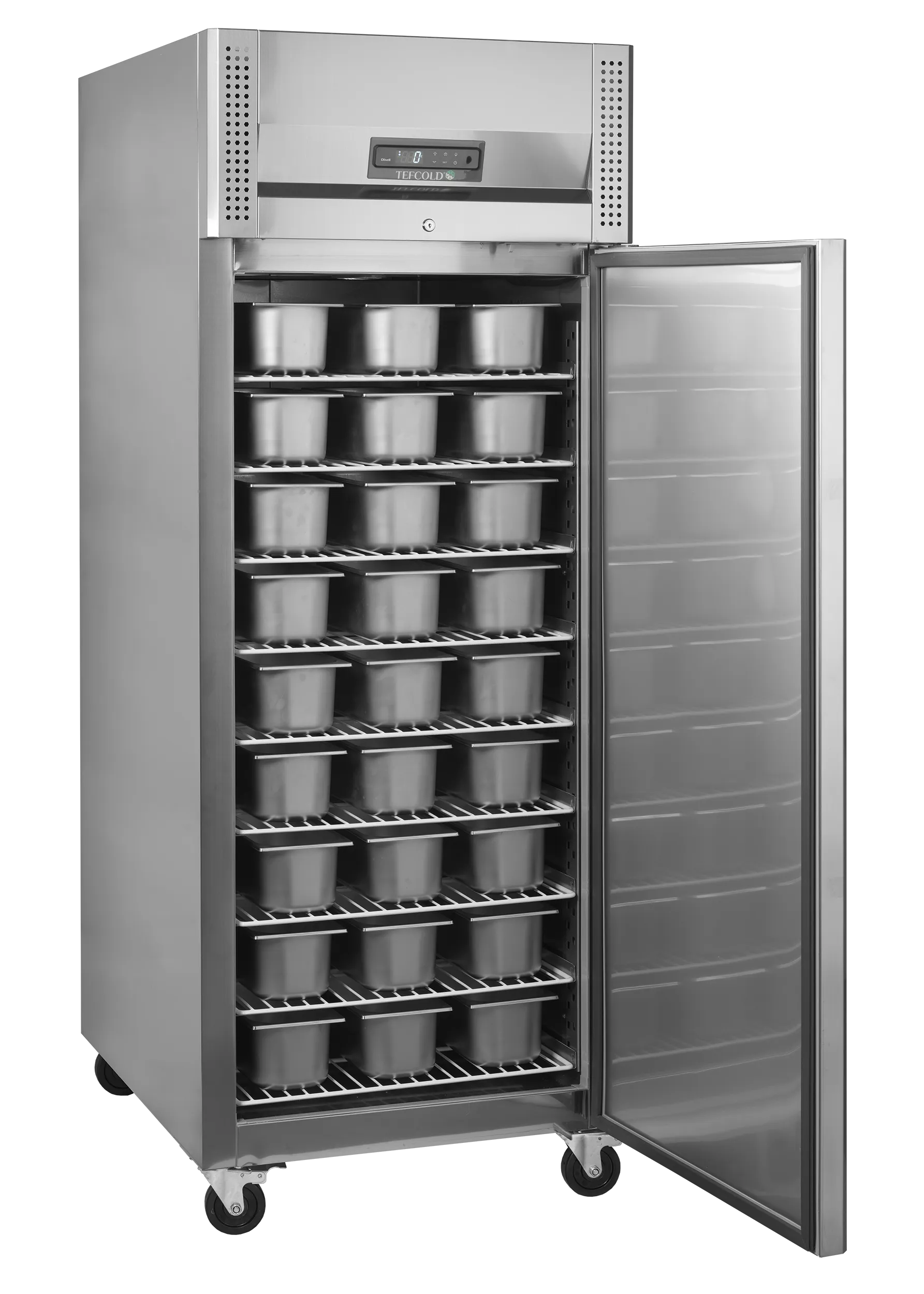 Congelador Vertical en Inoxidable Mod BF850I