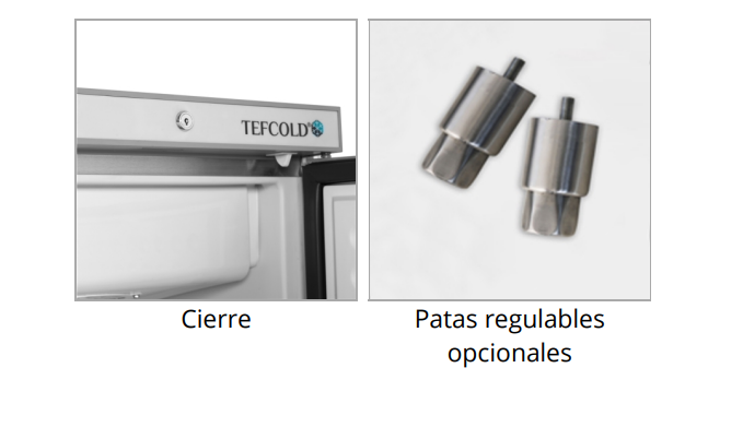 Congelador Expositor en Inoxidable, Mod UF200SG 2