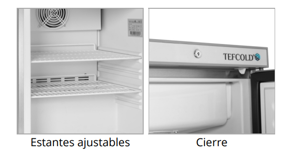 Congelador de Almacenamiento en Inoxidable, Mod UF200VS 1