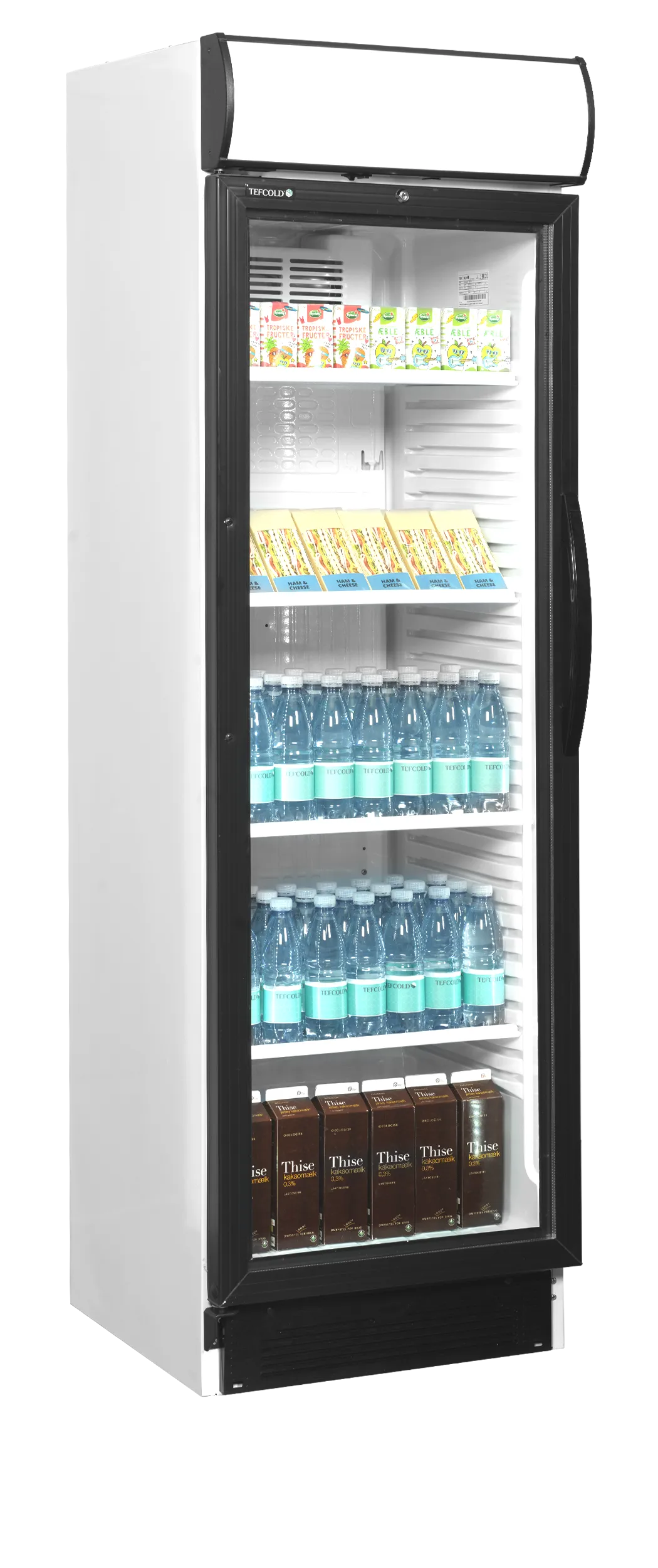 Armario Expositor con Bisagra IZQ Mod CEV425CP 2 LED L/H 1