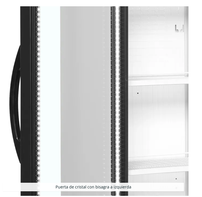 Armario Expositor con Bisagra IZQ Mod CEV425CP 2 LED L/H 2