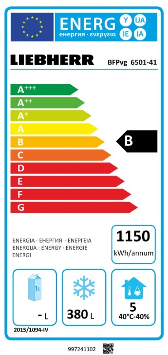 Congelador para Panadería y Pastelería Mod BFPvg-6501 1