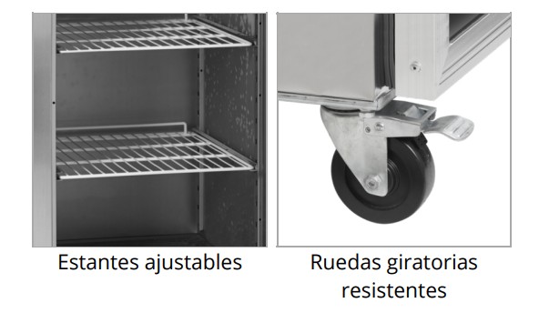 Armario Refrigerado GN 1/1, Mod GUC50 2