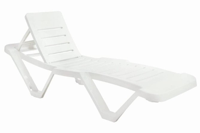 Pack 2 Tumbonas MASTER de Exterior en Blanco