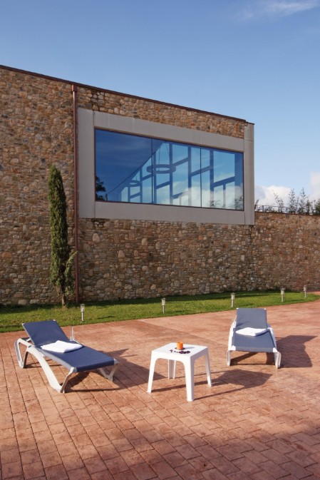 Pack 5 Mesas MONACO Auxiliar 60x60 en Blanco 3