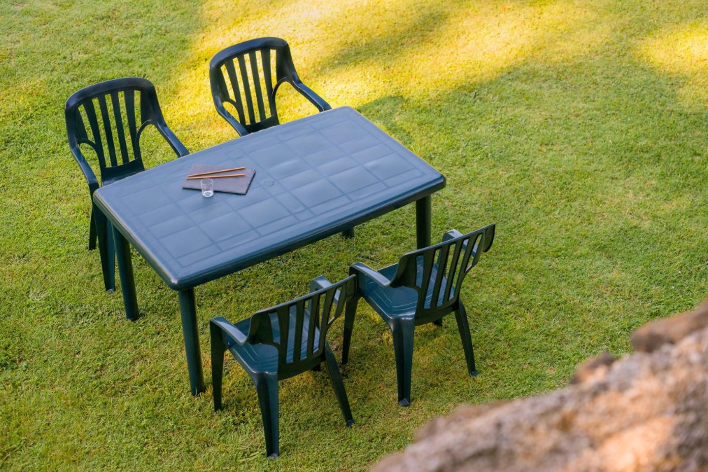 Mesa OLOT Rectangular Exterior 140x90 en Blanco 3