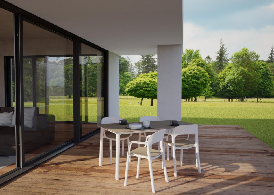 Pack 4 Silla ONA Blanco - Arena 4