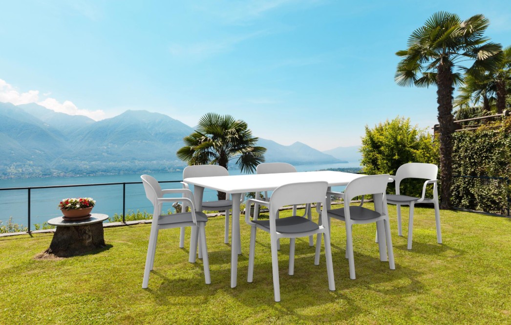 Pack 4 Silla ONA Blanco - Arena 2