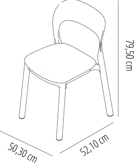 Pack 24 Sillas ONA Blanco - Arena 1