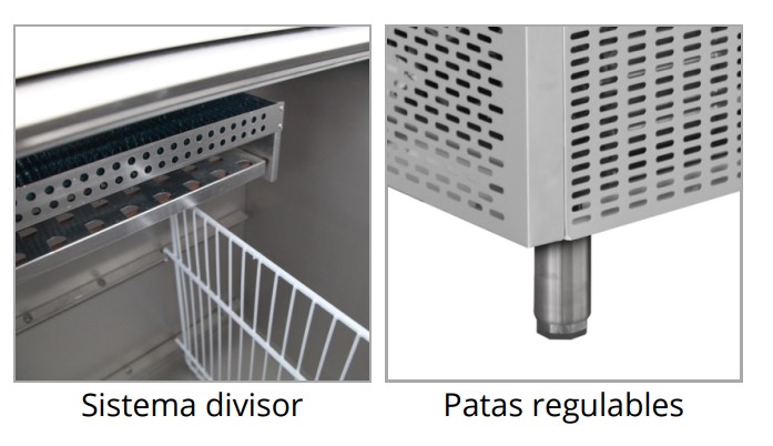 Botellero +2/+8ºC, Mod BHC150X1 2