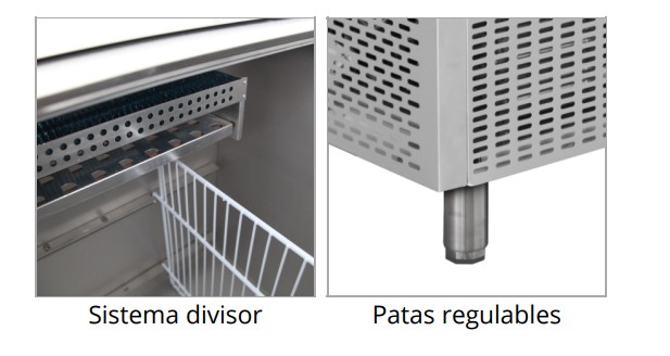 Botellero +2/+8ºC, Mod BHC200X1 2