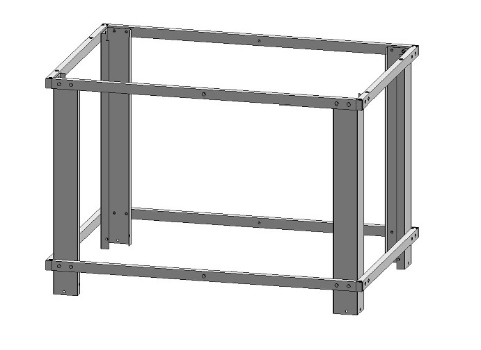 Soporte para Horno Mod S 60.60 60 cm ALTURA