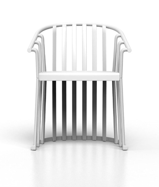 Set Chill Out RAFF con Sillas y Cojín + Mesa en BLANCO 2