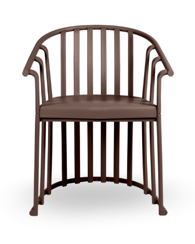 Set Chill Out RAFF con Sillas y Cojín + Mesa en CHOCOLATE 2