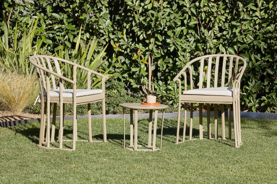 Set Chill Out RAFF con Sillas y Cojín + Mesa en NEGRO 3