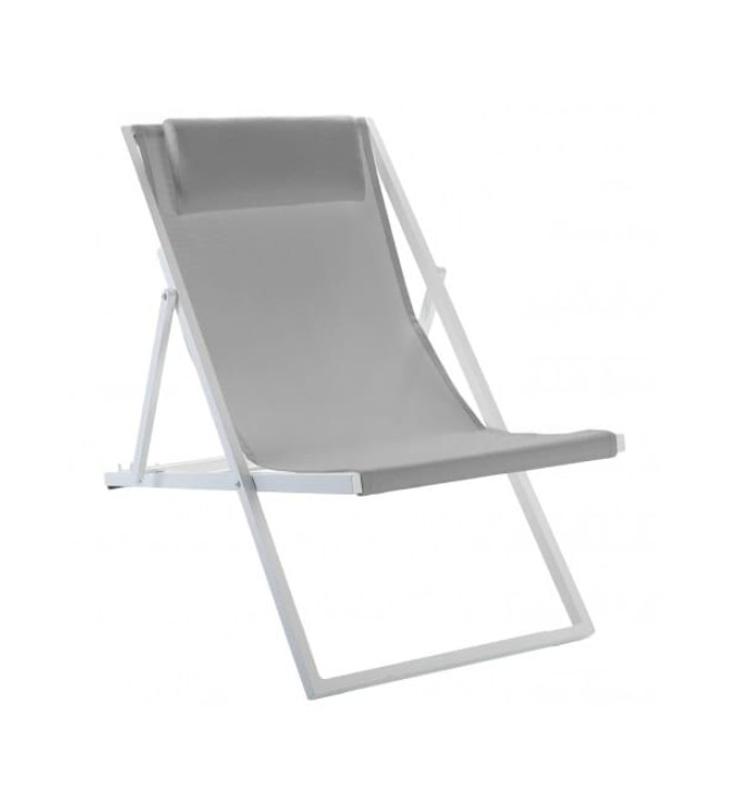 Pack 4 Tumbonas Plegables SAND en TAUPE