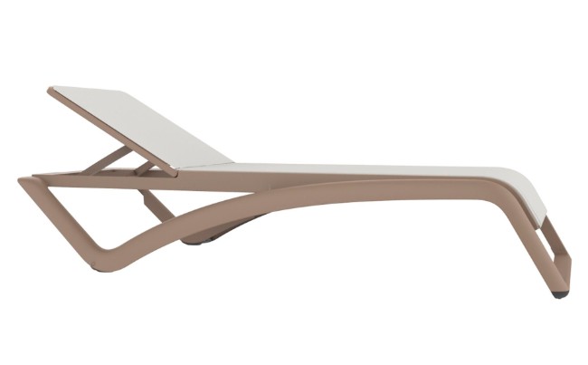 Pack 2 Tumbonas SKY CLUB Arena - Blanco