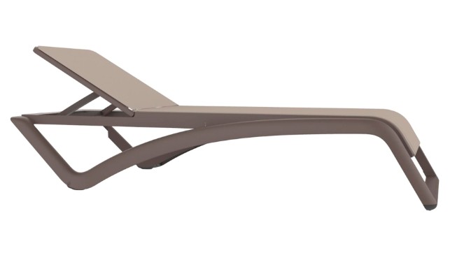 Pack 22 Tumbonas SKY CLUB Chocolate - Beige