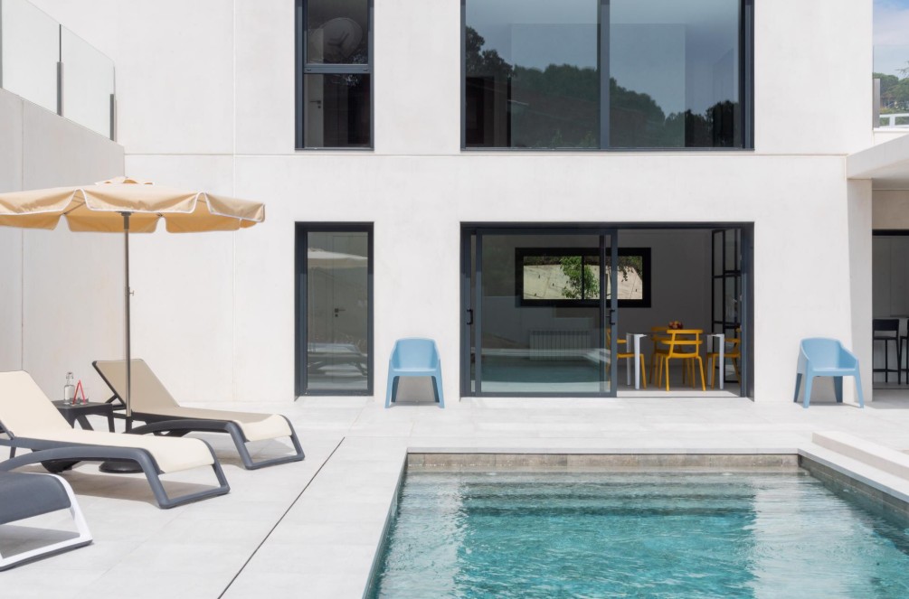 Pack 22 Tumbonas SKY CLUB Chocolate - Beige 3