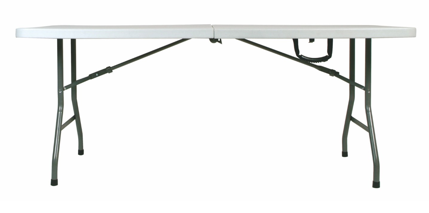 Mesa Plegable de Catering SMART 182x75,5 cm en GRIS