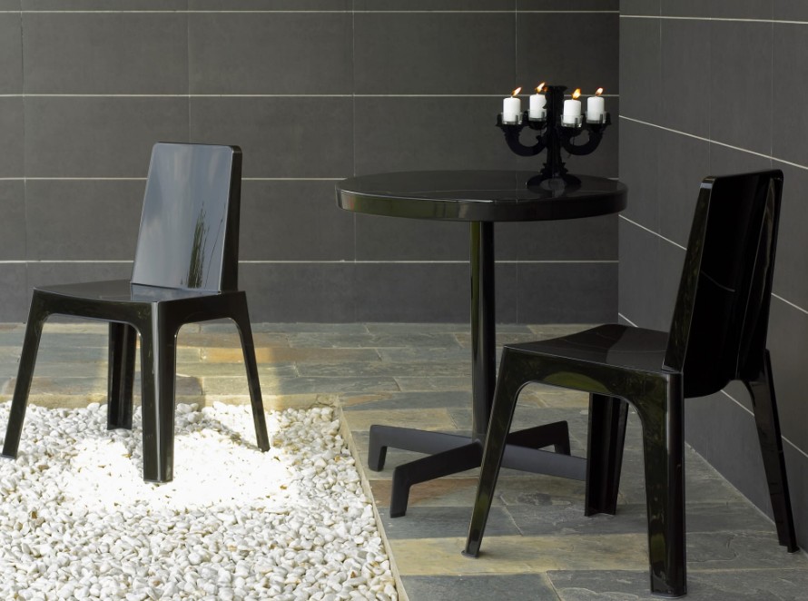 Mesa Redonda de Pie SPUTNIK Ø60 cm 2