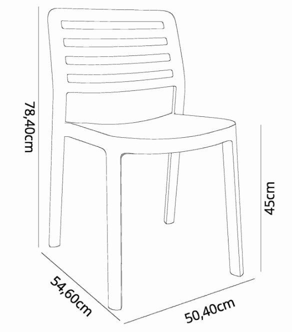 Pack 22 Sillas Wind Sin Brazos 1