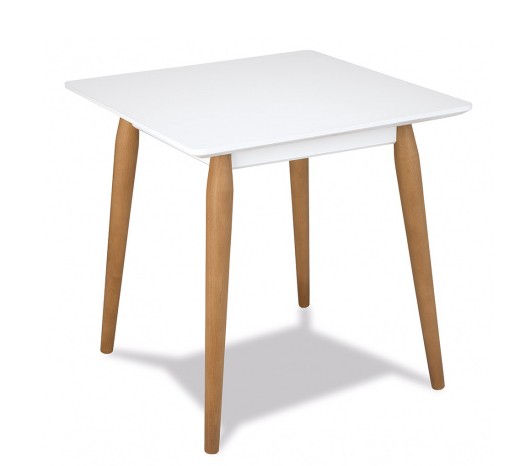 Mesa 3840 Blanca y Madera Natural