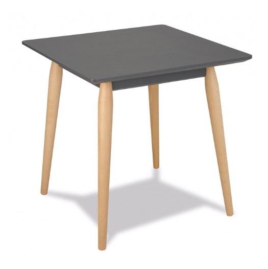 Mesa 3840 Antracita y Madera Natural