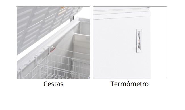 Congelador de Helados, Mod FR605 SL 1