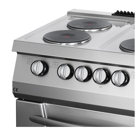 Cocina con Horno Eléctrica de 4 Placas Mod FI5 6114 2