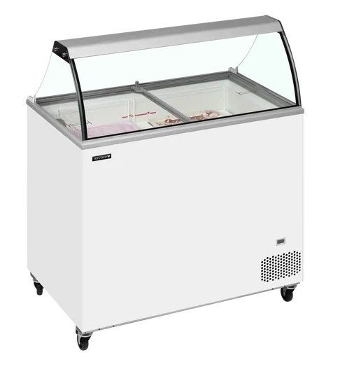 Vitrina para Helados Curvada Mod IC302SC-SO