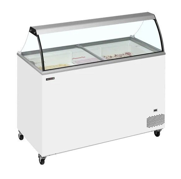Vitrina para Helados Curvada Mod IC402SC-SO