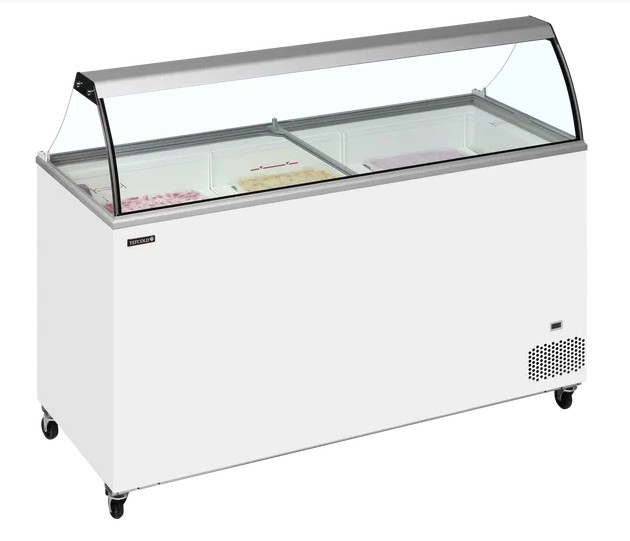 Vitrina para Helados Curvada Mod IC502SC-SO