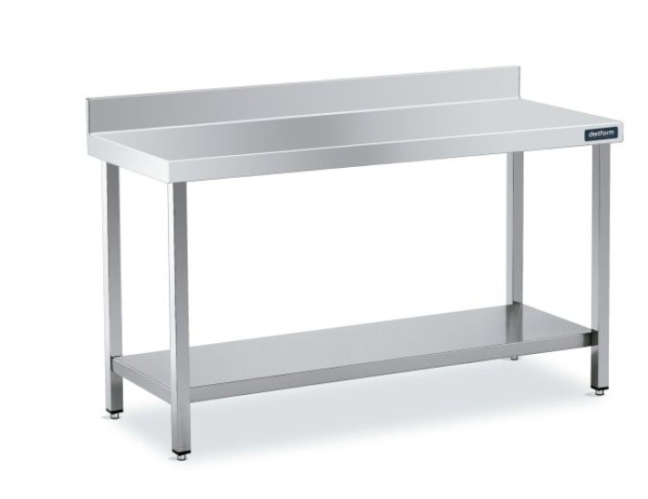 Mesa Mural Montada 1600x700 mm con 1 Estante FM170160