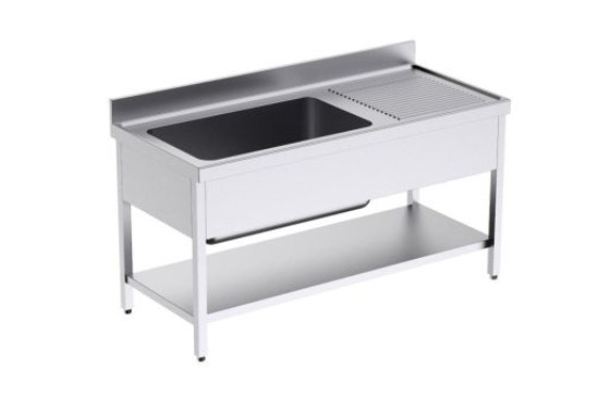 Bastidor con Fregadero 1 Estante 1600x700 mm FBGDE716