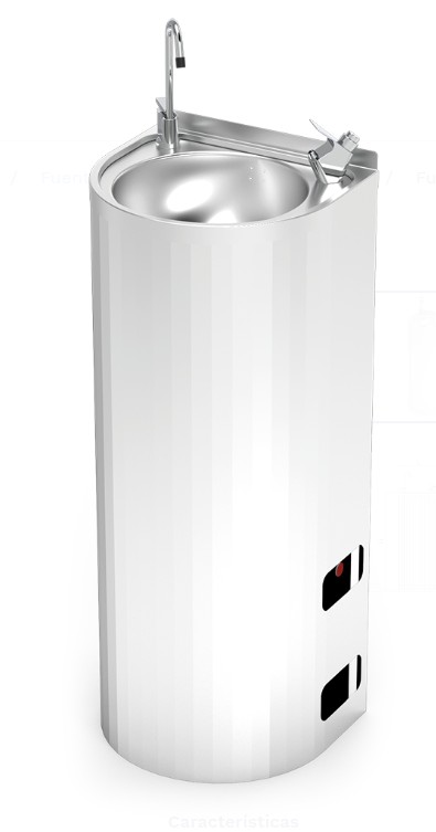 Fuente de Columna Inoxidable de Agua Fría 064280