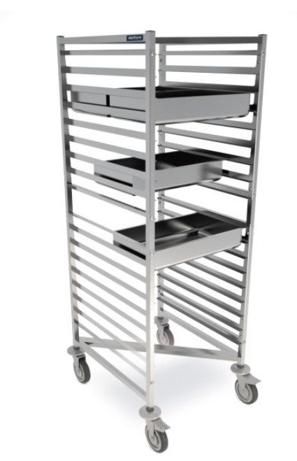 Carro Encajable GN 2/1 de 18 Pares de Guías Mod F0261301