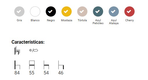 Silla Monobloc Polipropileno IRIS 1