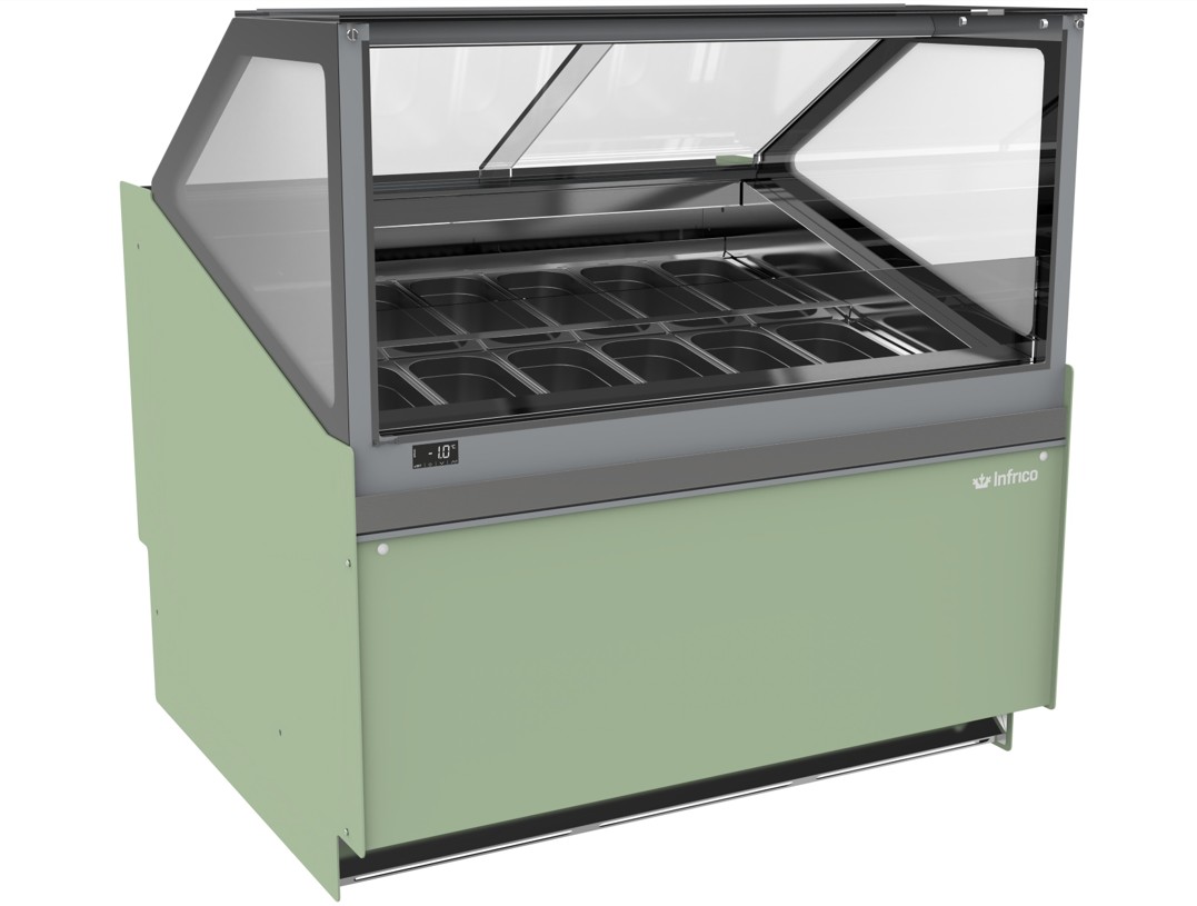 Vitrina Expositora para Helado Mod VCB 12 H