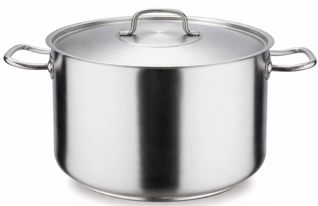 Cacerola Alta con Tapa Inox-Pro Satinada